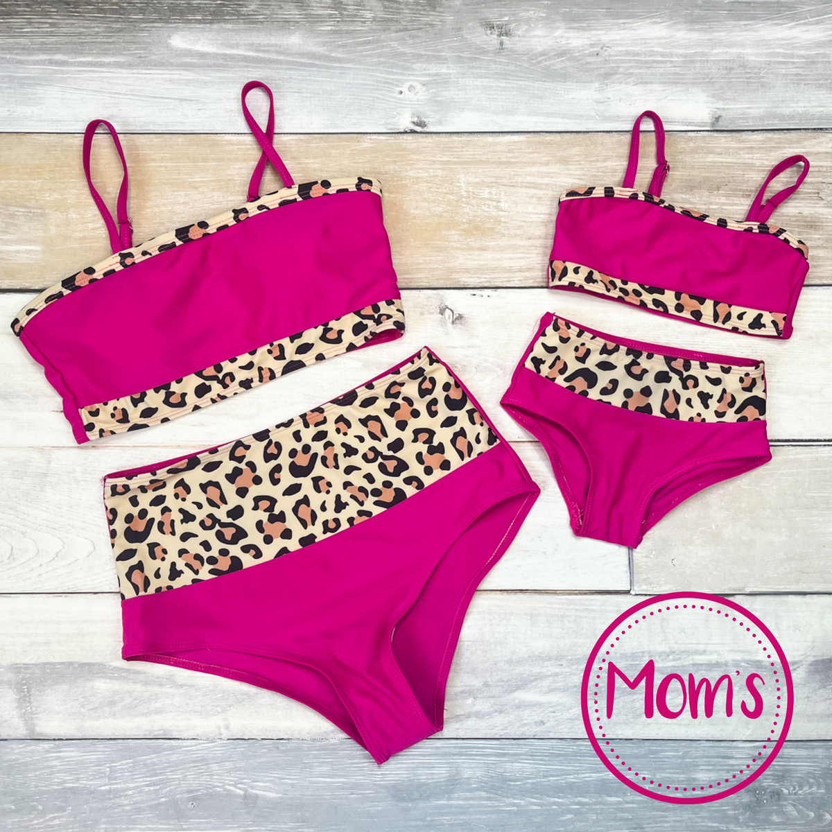 Pink In Safari: (MOMMY &amp; ME COLLECTION) Mom&#39;s Swim
