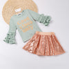 Sparkling Good Vibes - Skirt Set