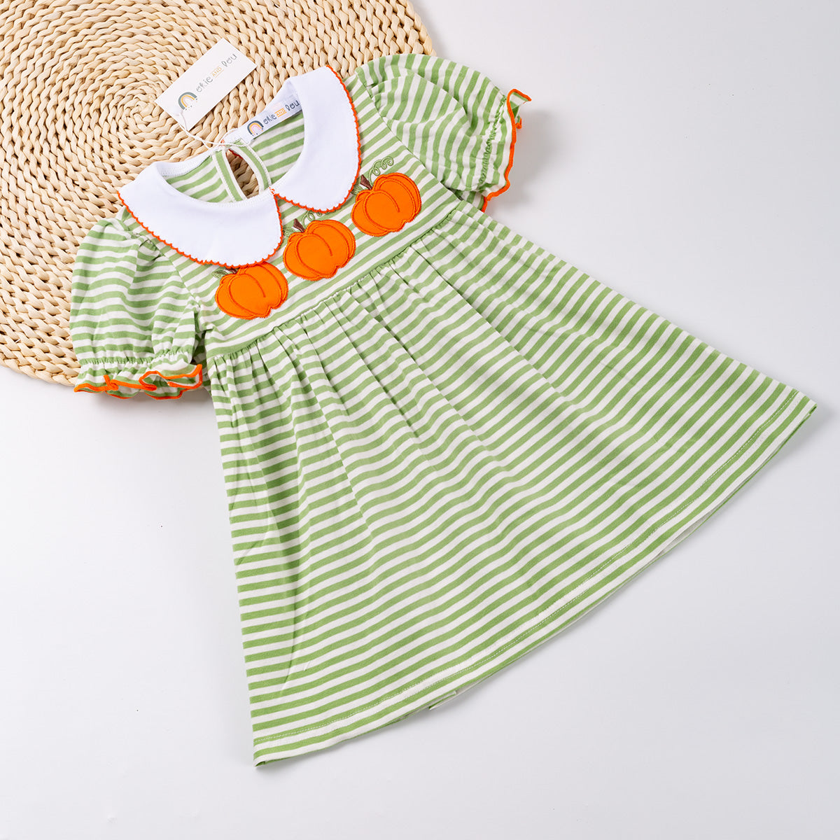 Pumpkin Stripes - Dress