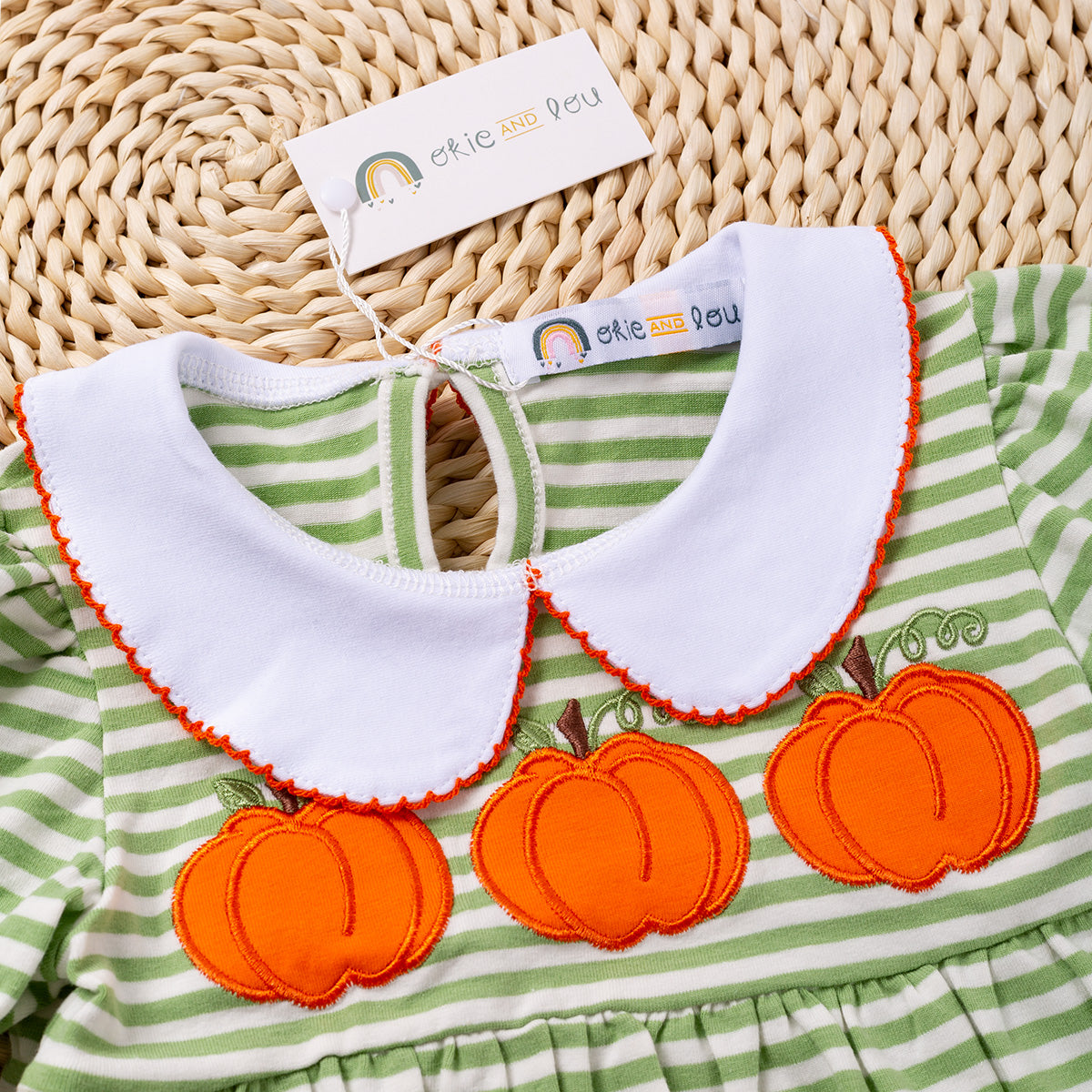 Pumpkin Stripes - Dress
