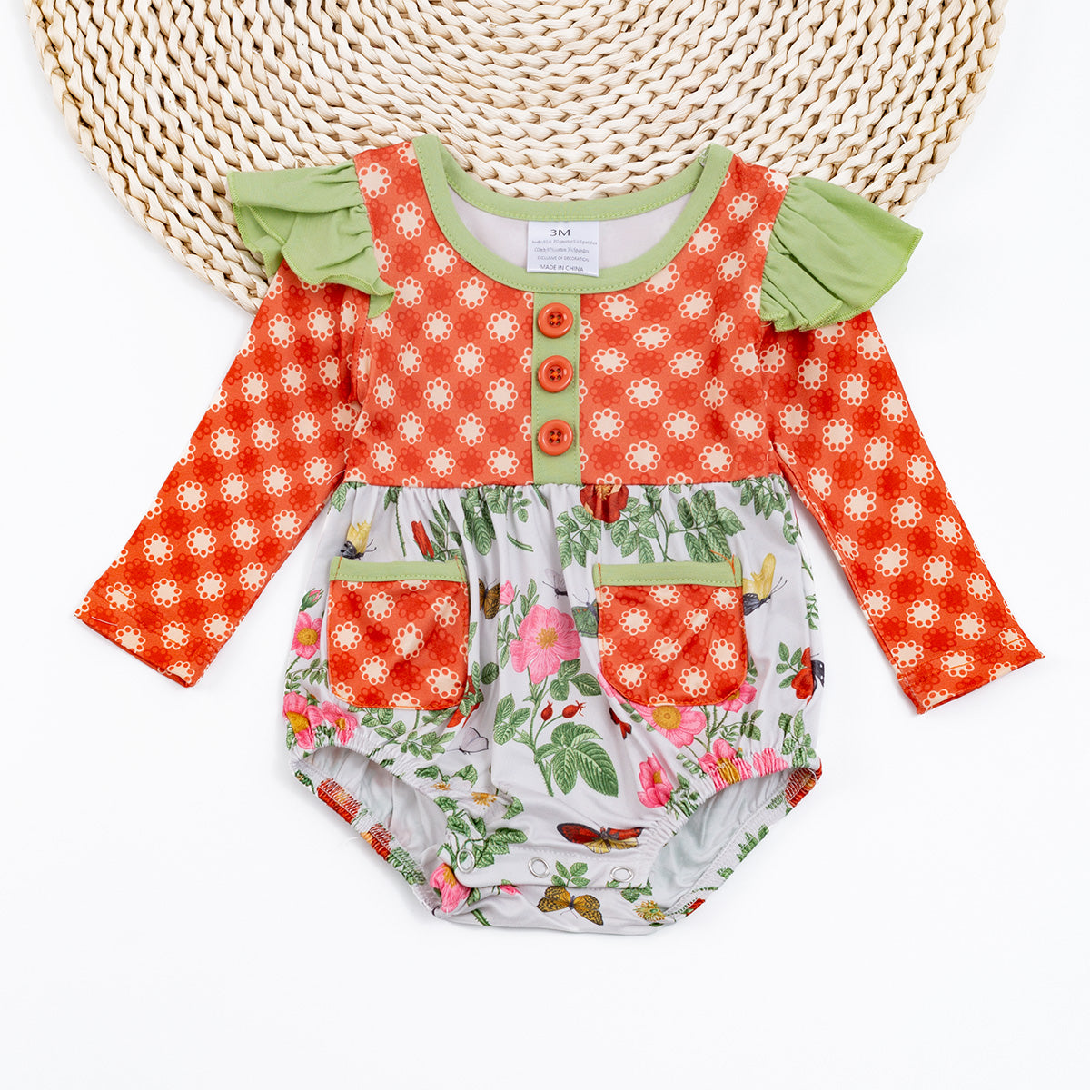 Tangerine Dreams - Romper